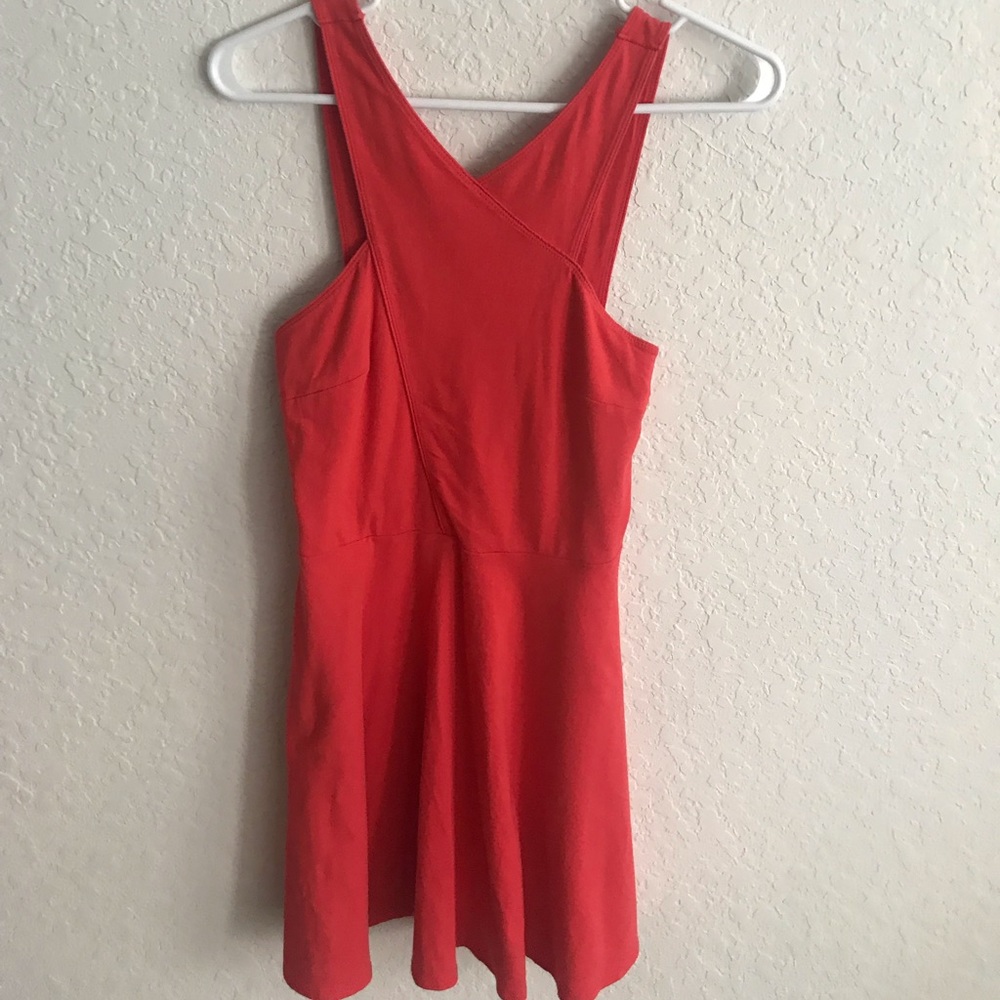 Red dress
